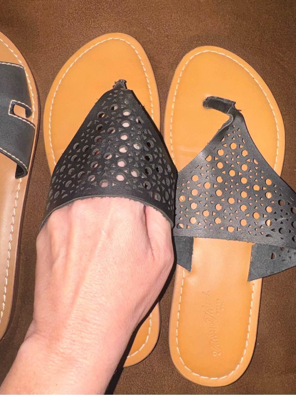 Women's lot Slides/Sandals Franco Sarto & Universal Threads Sz 7 - Picture 5 of 7